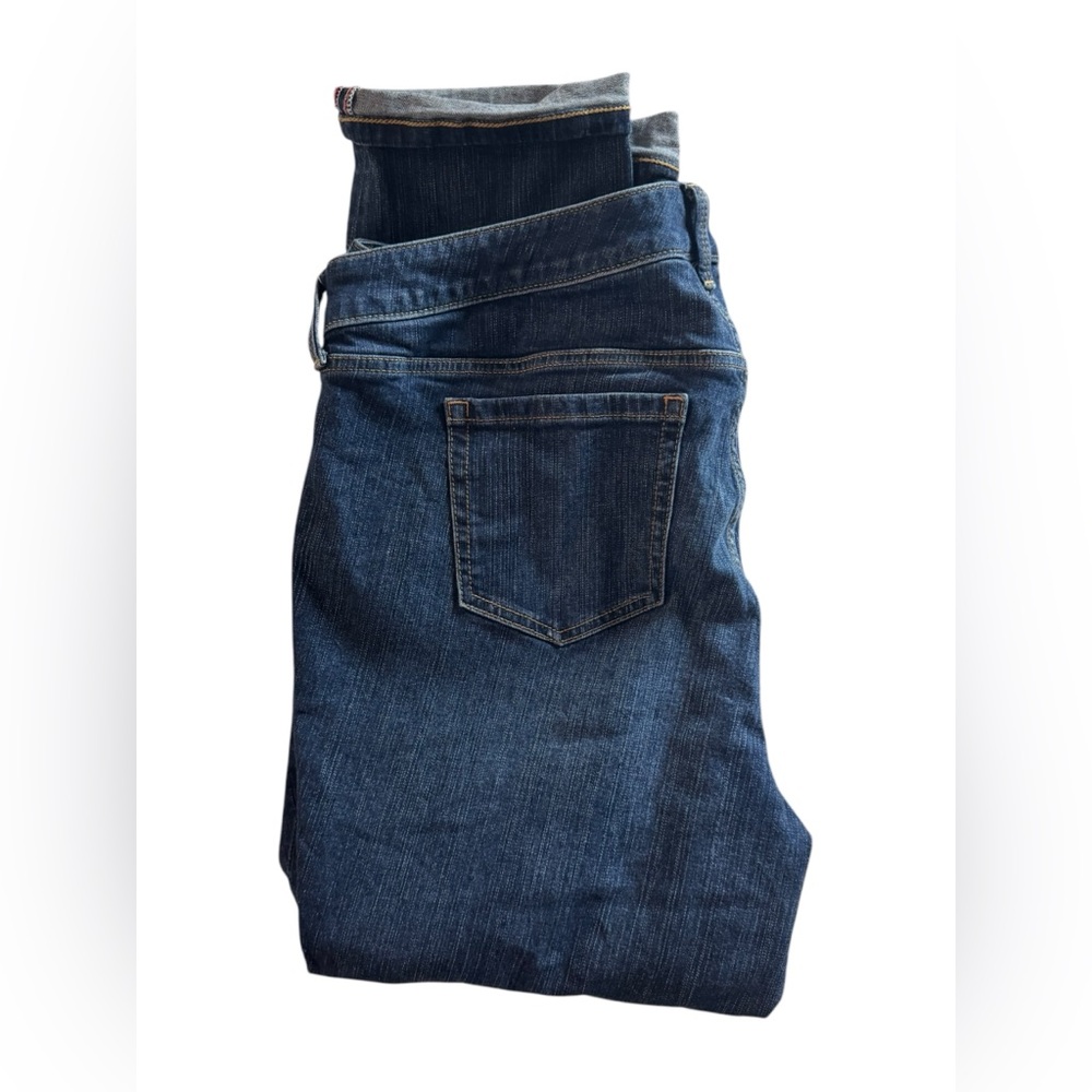 Torrid Jeans Dark Wash Mid Rise Women’s Plus Size 16R Boyfriend Straight